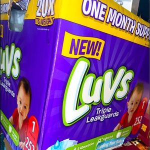 Luv’s Diapers Size 1 👶🏼🩲🚼